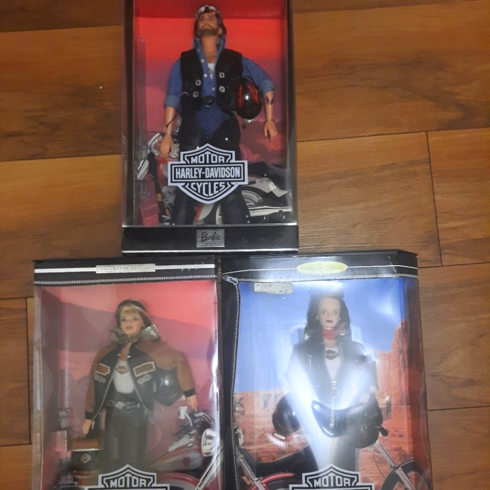 Harley Davidson barbies